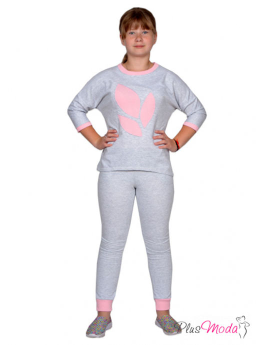 Костюм спортивный Модель №135 на рост 134-164 - Plusmoda фото 10