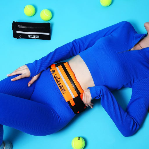 Сумка для бега поясная, на молнии, цвет оранжевый - Nazamok фото 3