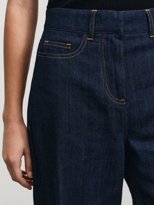 Джинсы wide leg с высокой посадкой / Zarina фото 6