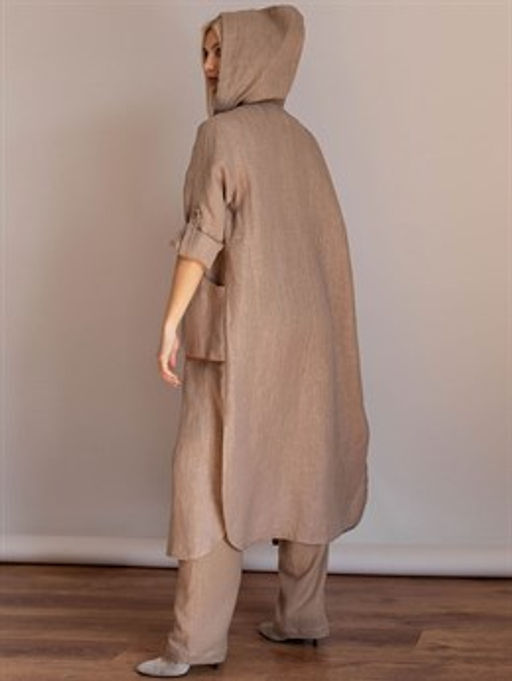 платье жакет лён 57%,вискоза 43% - Волтри фото 4