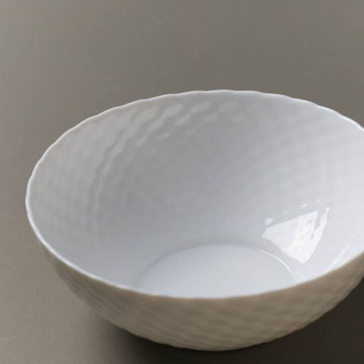 Салатник 900 мл 175 мм белый фактурный / WVW70Q (WHITE) /уп 6/48/ - Галеонтрейд фото 2