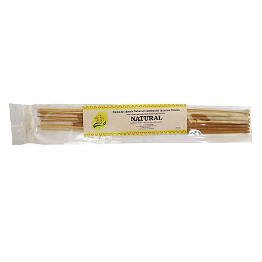 Благовония премиум класса RamaKrishna NATURAL Натуральные 20гр 10 палочек 20см