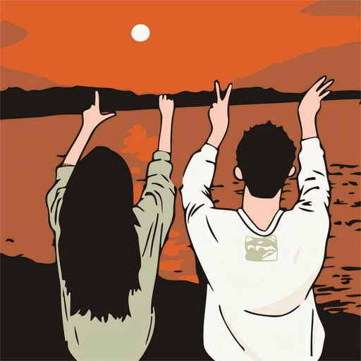 Картина по номерам на подрамнике Draw Me! Couple in love, (20*20 см)