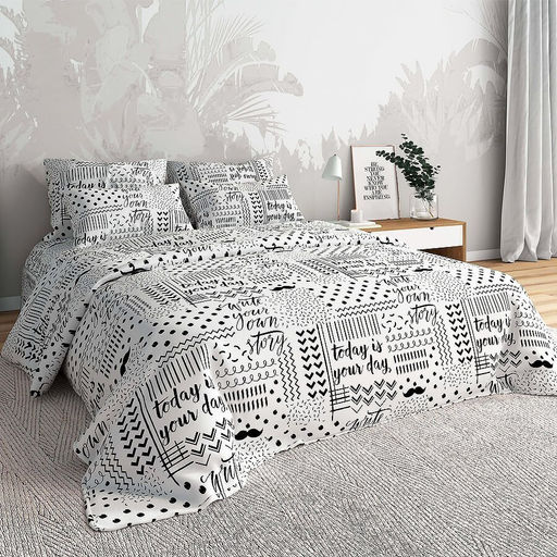 Постельное белье - Перкаль Премиум - "Good day" 1.5 сп. (нав.70х70)