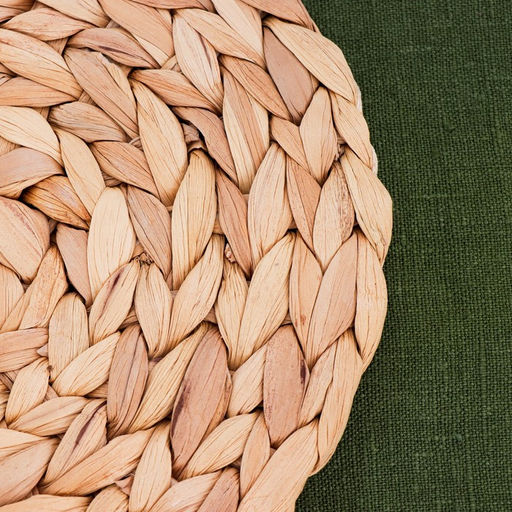 Салфетка сервировочная, d 20 х 0.5 см, водный гиацинт - Simaland фото 2