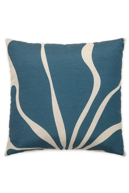 Подушка декоративная с фотопечатью 40х40 см ткань смесовая Матисс синий арт. 4052