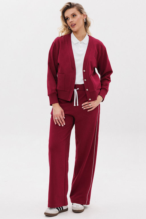 Жакет GO F4067/12-01.164-170 вишня - Pirs фото 4