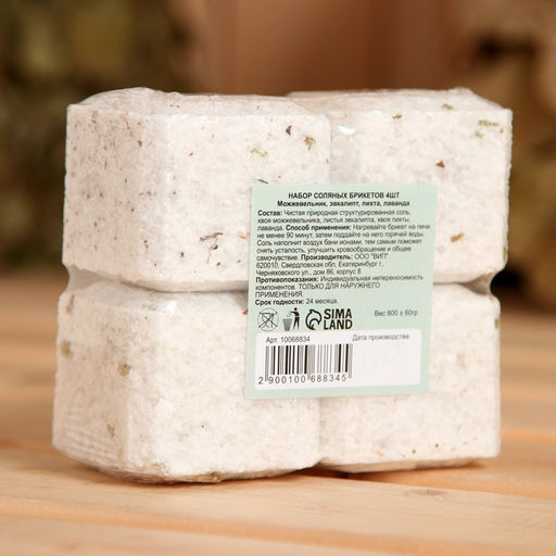 Соляной брикет, 1,35 кг Добропаровъ  фото 172