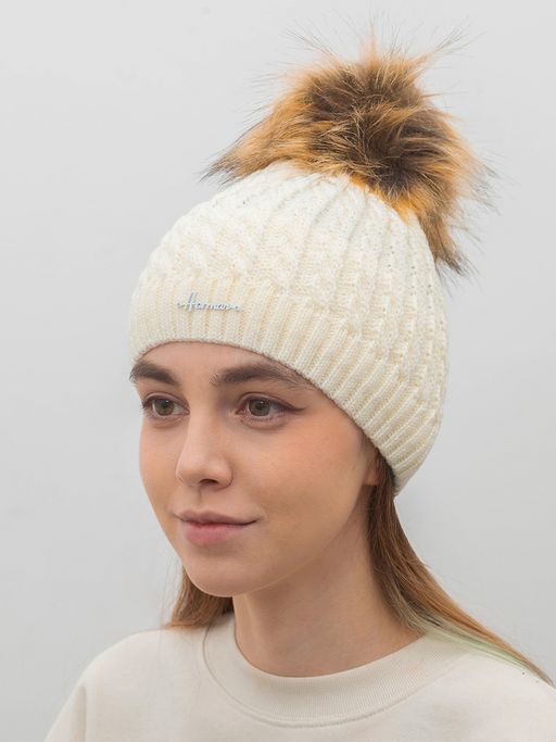Шапка HERMAN арт. LOUISE 041 (белый)