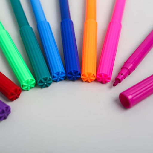 Фломастеры, 12 цветов, Супергерой