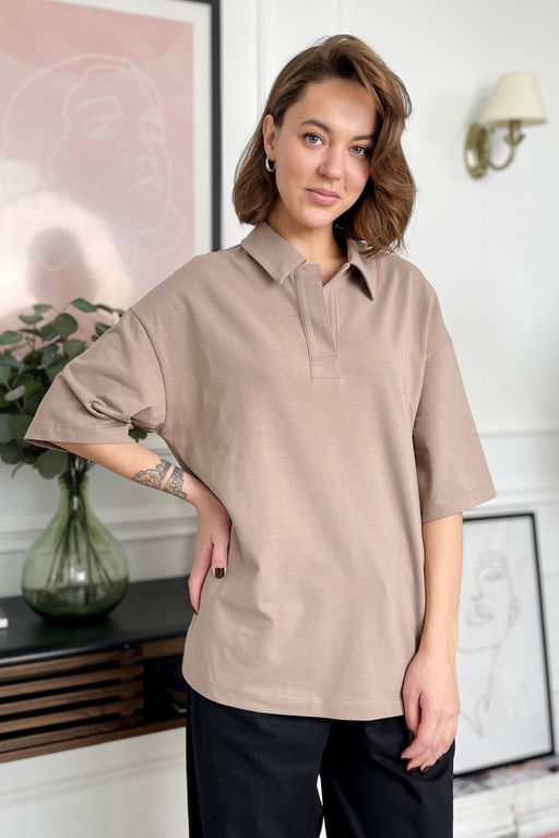 Футболка Rumoda 2190 капучино  фото 3