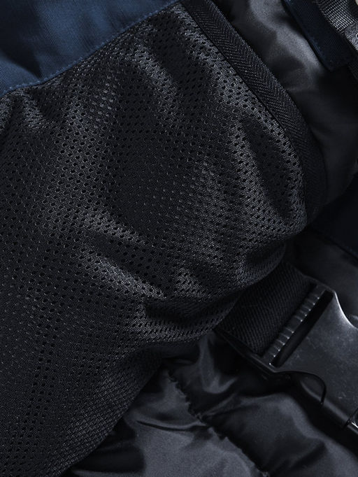 Парка зимняя подростковая для мальчика темно-синего цвета 9341TS - Valianly фото 5