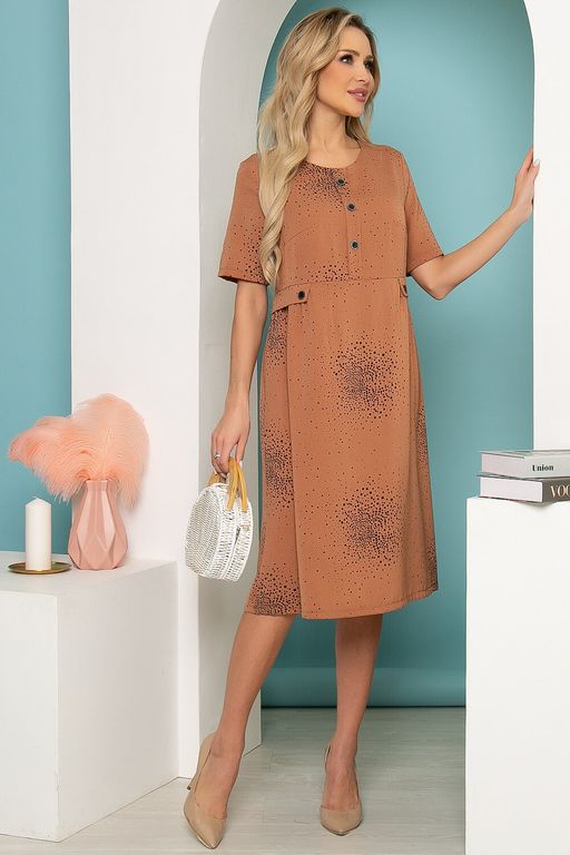 Платье Мелани (капучино) П3400 - Lt collection фото 3