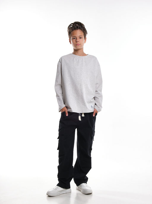 Брюки карго 33-91236 черный - Mini maxi фото 24