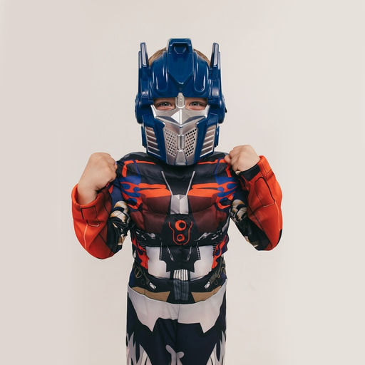 Карнавальный костюм «Мега-киборг», рост 122–128 см, комбинезон, маска