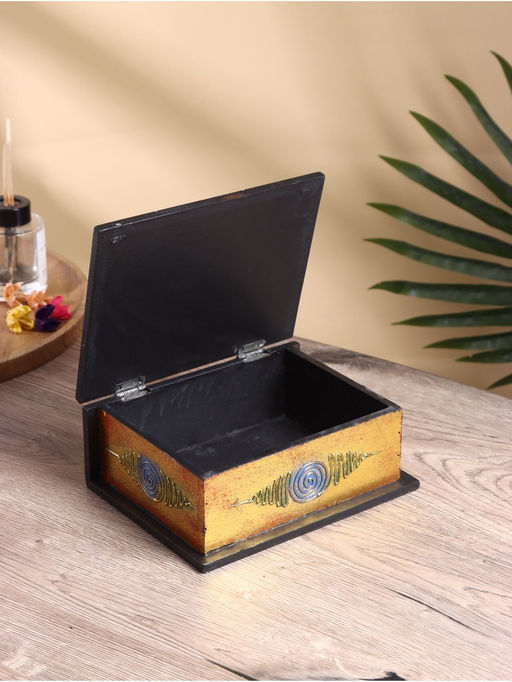 Шкатулка резная «Сова», 15×19×7.5 см, МДФ