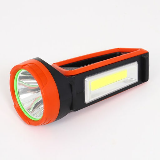 Фонарь ручной аккумуляторный, XPE, боковой 5 Вт COB, 1200 мАч, 6 режимов, USB,19.5 x 9 см - Simaland фото 4