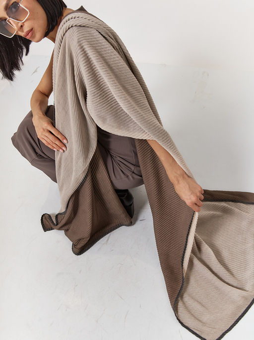 Палантин ВИСКОЗА с ШЕЛКОМ - Tantino фото 7