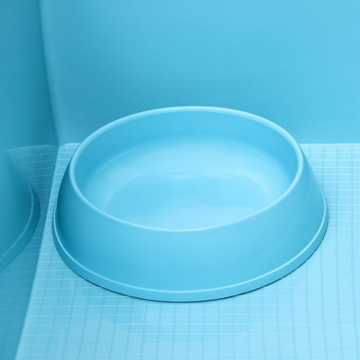 Клетка для грызунов Пижон №1 складная, 58 х 40 х 34 см (+миска, 2 кормушки), бирюзовая  фото 6