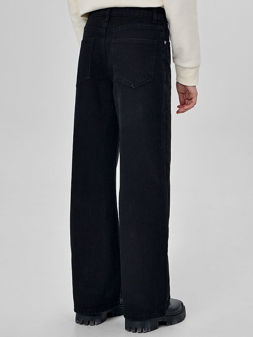 Джинсы для девочек черные - Mark formelle фото 3