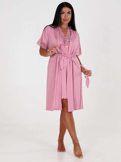 95-ХС ЖЕНСКИЙ КОМПЛЕКТ ДВОЙКА (Сухая роза (светлая)) - А-дина фото 2