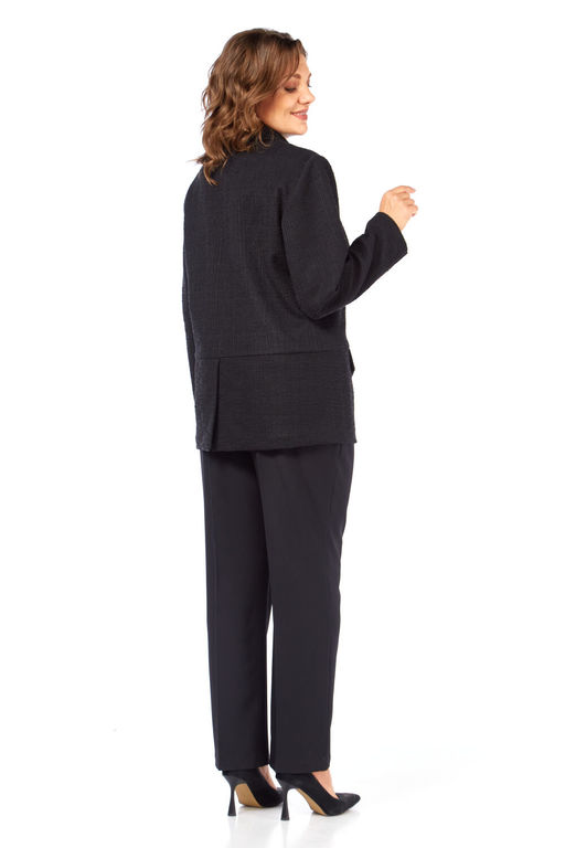 Костюм Элль стиль 2403 черный фото 3