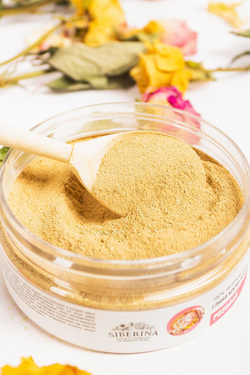 Глина розовая косметическая - Siberina фото 5