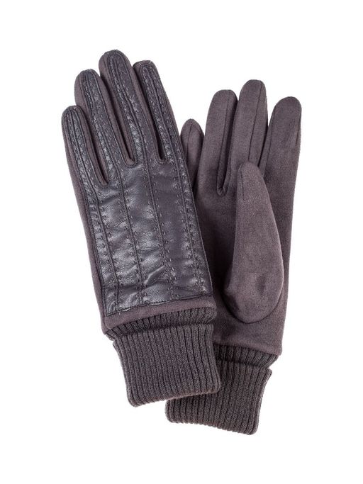 Перчатки из экокожи и экозамши