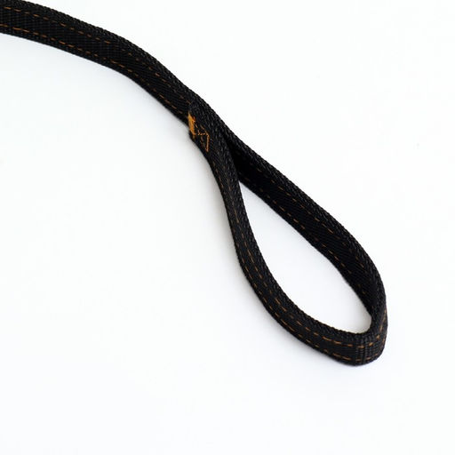 Поводок двухслойный с усиленным карабином, 3 м х 2 см, чёрный - Пижон фото 3