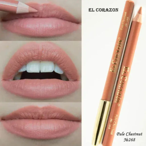 El Corazon карандаш для губ 268 Pale Chestnut