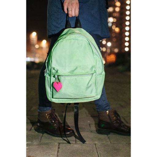 Цена за 10 шт. Светоотражающий элемент «Сердце», двусторонний, 5×5 см, МИКС