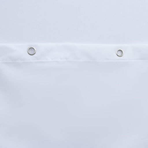 Штора для ванной «Ла Каса», с люверсами, 180×180 см, полиэстер, белая