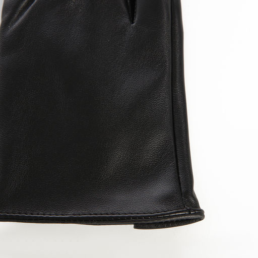 Перчатки женские, без утеплителя, безразмерные, чёрные