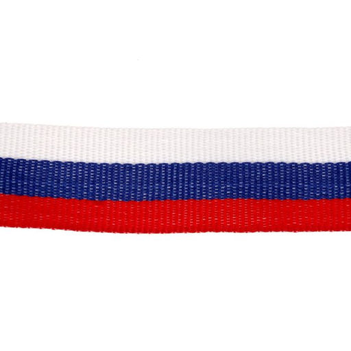 Цена за 10 шт. Лента для медали, триколор