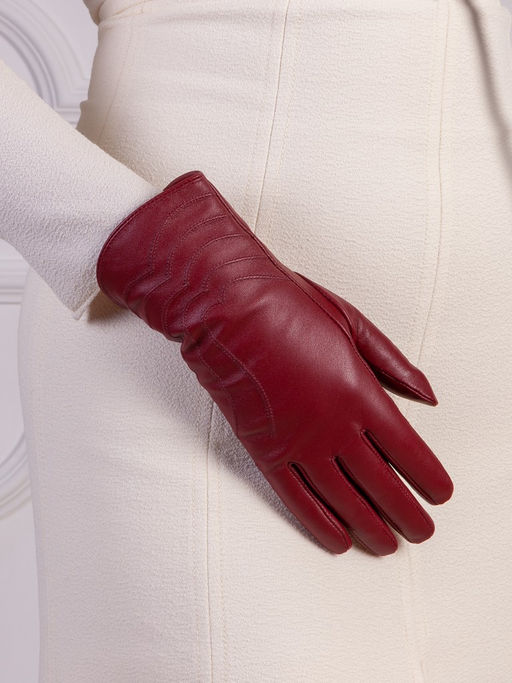 Перчатки женские ш+каш. IS5097 cabernet - Eleganzza фото 2