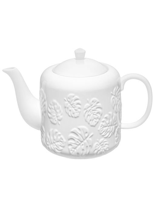 Чайник 1 л 22,5*12*16 см "Тропики", фарфор