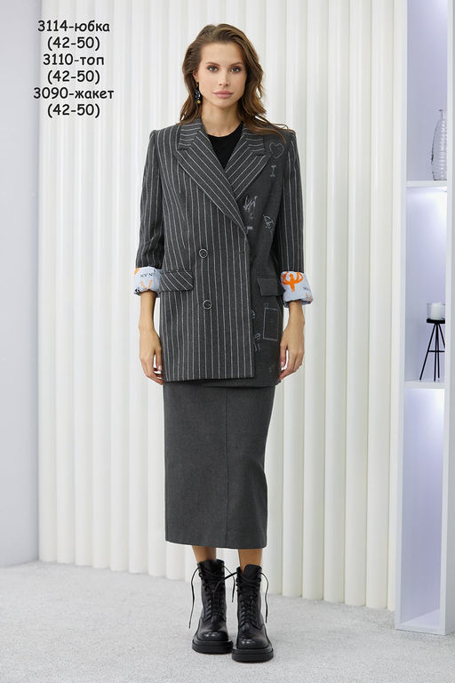 Юбка 3114 - Niv niv фото 5