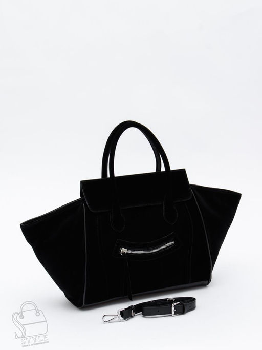 Сумка женская кожаная 999027NN black  Natale Navetta