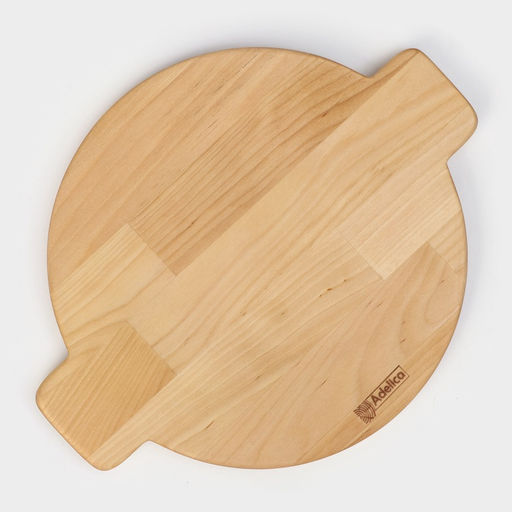 Подставка для сковороды деревянная Adelica, 30×24×1,8 см, внутренний диаметр 22 см, берёза