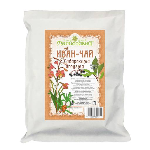 Иван-чай С Сибирскими ягодами