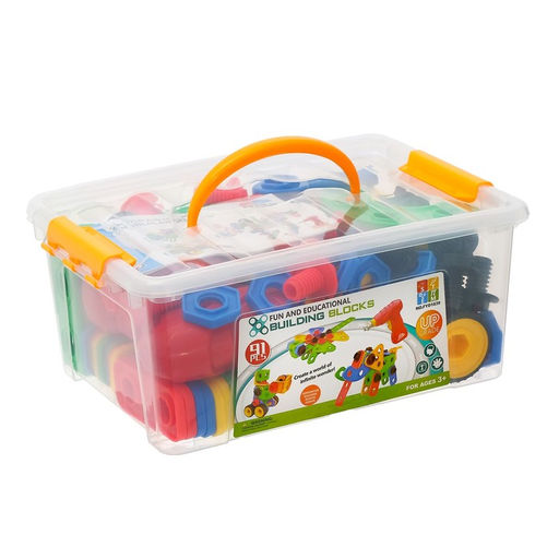 Конструктор винтовой Пазл, с электрическим шуруповертом, 91 деталь - Simaland фото 6