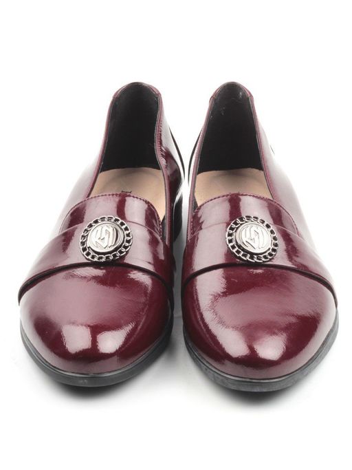 03-DMQN15-3 WINE Полуботинки женские (натуральная кожа) - Фабричный китай фото 8