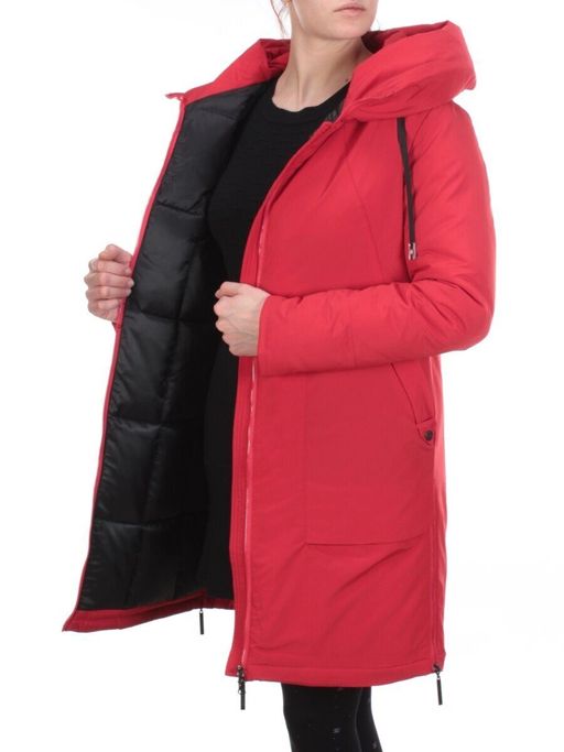 20-137 RED Пальто женское зимнее PlOOEPLOO (200 гр. холлофайбера) - Fashion фото 9