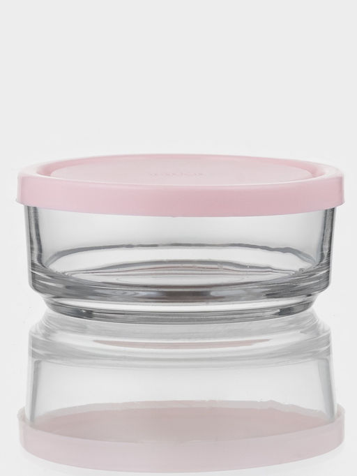 Контейнер для хранения продуктов ABAN, 400 мл, стекло, МИКС