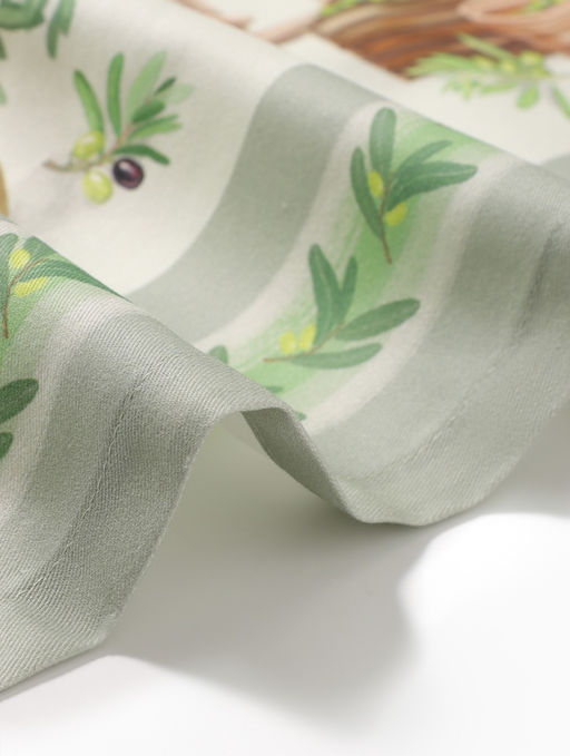 Набор кухонный Этель Olivia, скатерть 110?1453 см, салфетки 40?40 см-4 шт., 100% хлопок