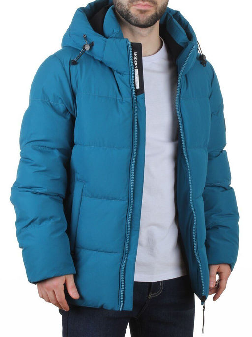 D6588 TURQUOISE Куртка мужская зимняя (200 гр. холлофайбер)