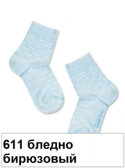 Носки дет. CLASS 13С-9СП,р.20 (48/6) - 611 бледно-бирюзовый - Conte elegant фото 2