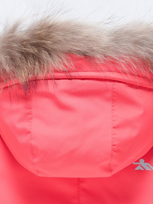 Парка зимняя подростковая для девочки светло-розового цвета 9342Sz - Valianly фото 10