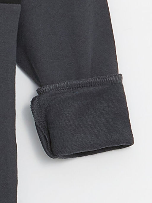 Bisiklet Yaka Bask?l? Uzun Kollu Erkek ?ocuk Sweatshirt - Waikiki фото 3