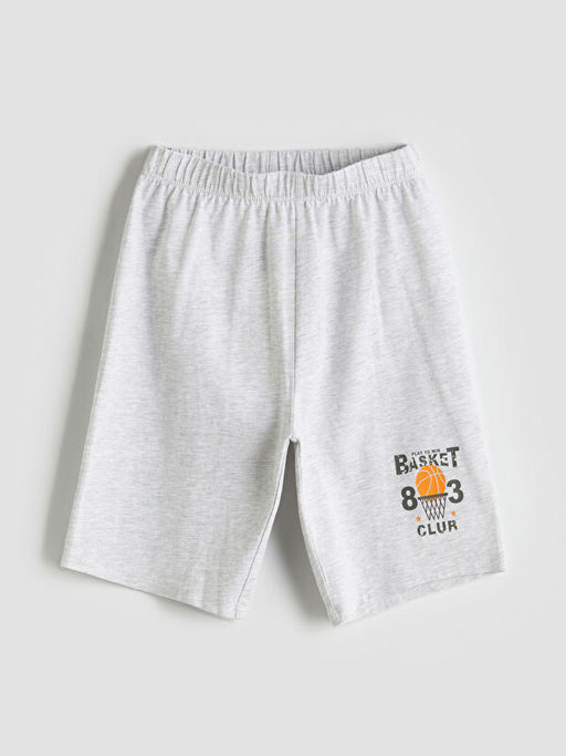 Beli Lastikli Erkek ?ocuk Pijama ?ort 2li